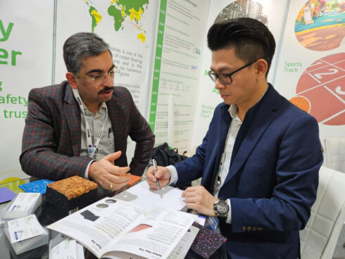 Kapoor Mats at Sport India Expo