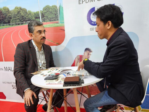 Kapoor Mats at Sport India Expo